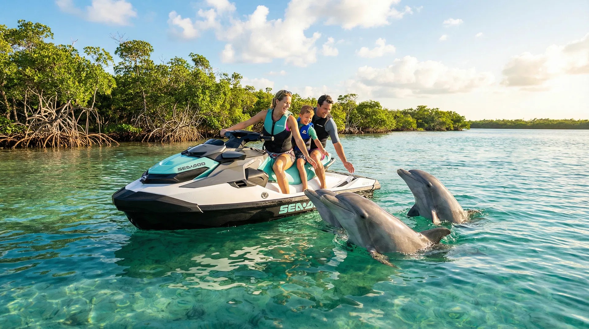Dolphin tour on the Indian River Lagoon
